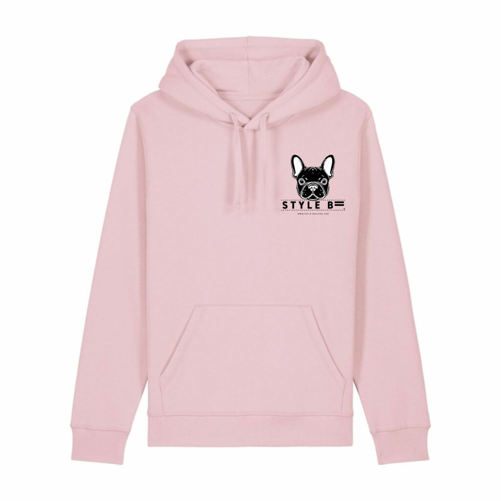 front pink sweat bull